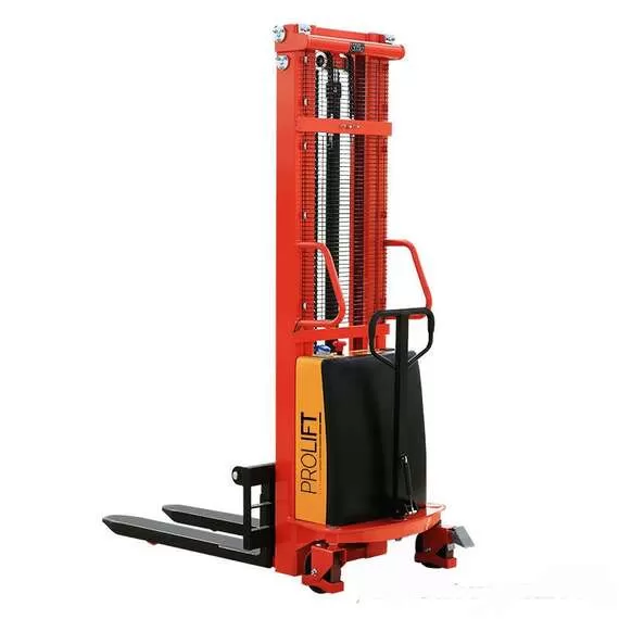 PROLIFT SPN 1025 1 т 2,5 м Штабелер гидравлический с электроподъемом в Новосибирске, Грузоподъемность: 1 тонна (1000 кг), Высота подъема вил, м.: 2.5 м купить по выгодной цене 100kwatt.ru