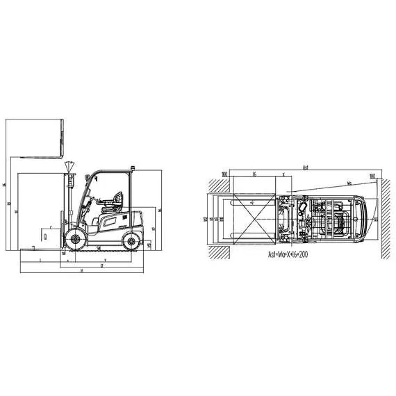 XILIN FB25R Li-ion 2500 кг 3 м Погрузчик электрический четырехопорный арт. FB25R 3 м в Новосибирске, Грузоподъемность: 2.5 тонны (2500 кг), Высота подъема вил, м.: 3 м, Тип батареи: Li-ion, литий-ионная купить по выгодной цене 100kwatt.ru