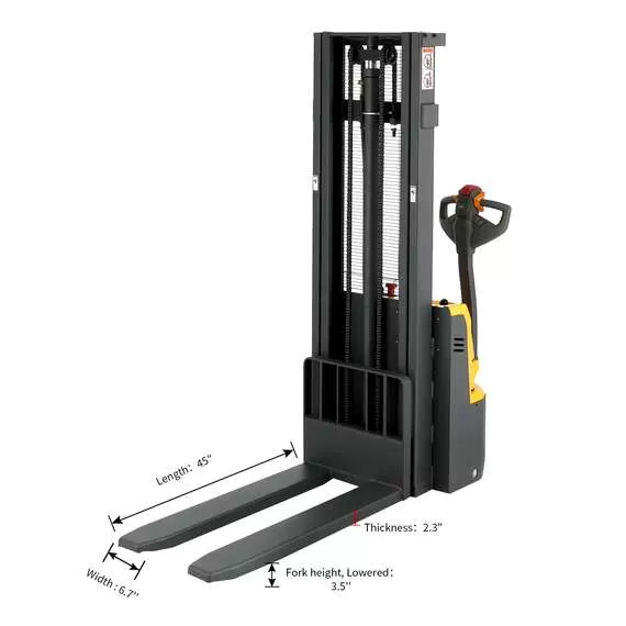 XILIN CDD15R-E Li-ion 1,5 т, 3,5 м Штабелер электрический самоходный в Новосибирске, Грузоподъемность: 1.5 тонны (1500 кг), Высота подъема вил, м.: 3.5 м, Тип батареи: Li-ion, литий-ионная купить по выгодной цене 100kwatt.ru