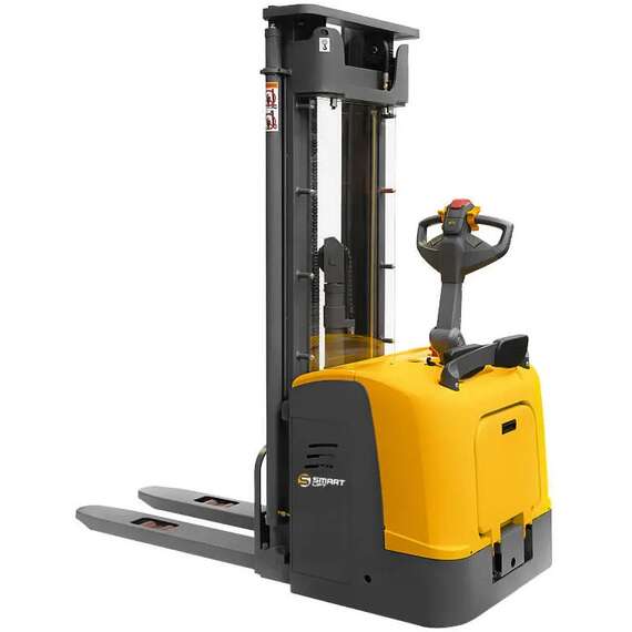 SMARTLIFT CDDK15-I 1500 кг 4,5 м 300 Ач Штабелер самоходный с платформой оператора в Новосибирске купить по выгодной цене 100kwatt.ru