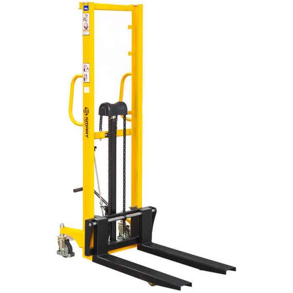 SMARTLIFT SDA 0516 500 кг 1,6 м Штабелер с раздвижными вилами 210-620 мм в Новосибирске купить по выгодной цене 100kwatt.ru