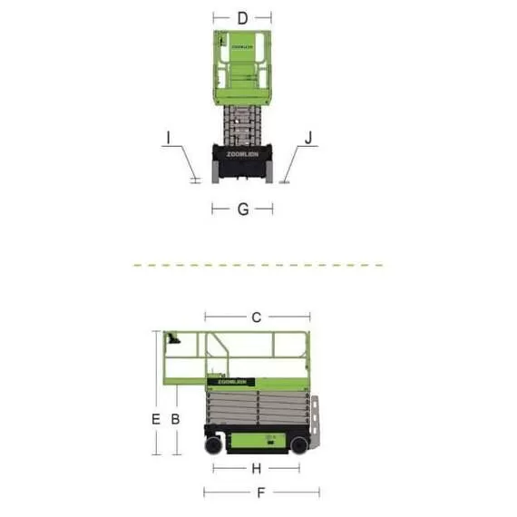 ZOOMLION ZS0808DC 230 кг 8 м Подъемник ножничный аккумуляторный в Новосибирске, Грузоподъемность: 230 кг, Высота подъема, м.: 8 м, Тип питания: аккумуляторные (DC), Напряжение: 12 В, Тип батареи: Кислотная, обслуживаемая купить по выгодной цене 100kwatt.ru