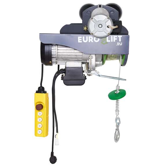 EURO-LIFT KX 500 250/500 кг 18/9 м Лебедка электрическая передвижная в Новосибирске купить по выгодной цене 100kwatt.ru