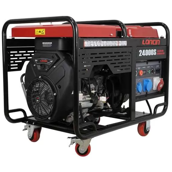 LONCIN LC24000S 18 кВт 220-380В Генератор бензиновый трёхфазный в Новосибирске купить по выгодной цене 100kwatt.ru