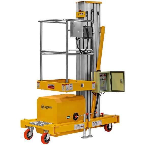 SMARTLIFT GTWY 6-100 (T) AC&DC 125 кг 6 м Подъемник одномачтовый несамоходный в Новосибирске купить по выгодной цене 100kwatt.ru