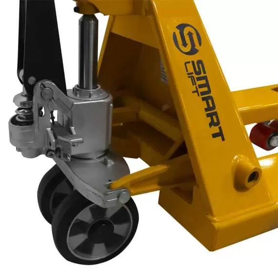 SMARTLIFT SD AC25 2500 кг Гидравлическая тележка, колёса резина в Новосибирске, Грузоподъемность: 2.5 тонны (2500 кг), Материал покрытия колес: с резиновыми колесами купить по выгодной цене 100kwatt.ru