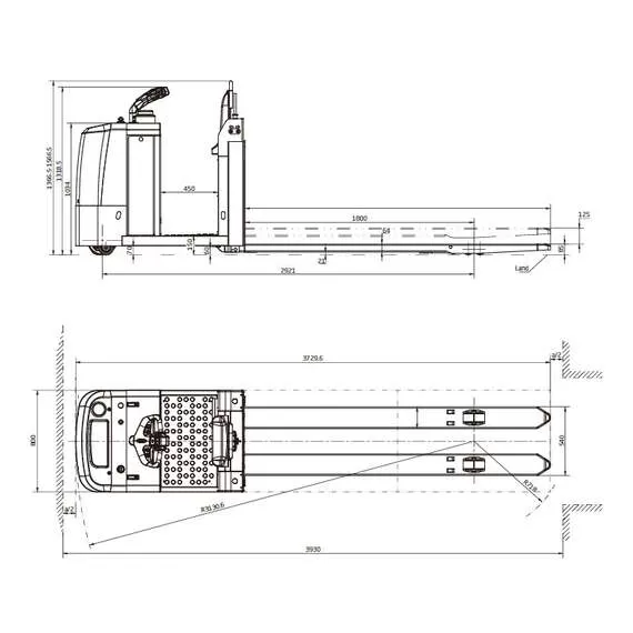 HANGCHA CJD25-AC2-L 2,5 т Подборщик заказов в Новосибирске, Грузоподъемность: 2.5 тонны (2500 кг), Высота подъема, м.: 125 мм, Длина вил: 1150 мм купить по выгодной цене 100kwatt.ru