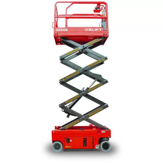 OXLIFT QXE 08230E 230 кг 6 м Ножничный самоходный подъемник в Новосибирске купить по выгодной цене 100kwatt.ru