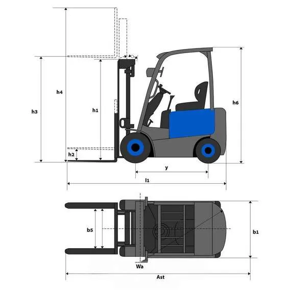 DOLPHINLIFT DLE 30 TX 60 Li-ion 3 т 6 м Электрический погрузчик (пр-во Турция, Side-Shift) в Новосибирске, Грузоподъемность: 3 тонны (3000 кг), Высота подъема вил, м.: 6 м, Напряжение: 115 В, Тип батареи: Li-ion, литий-ионная купить по выгодной цене 100kwatt.ru