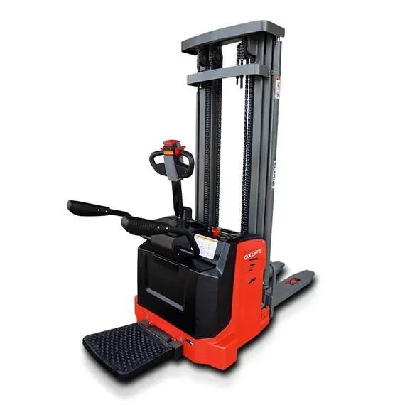 OXLIFT BX-3020 Cамоходный штабелер с платформой для оператора 3 м 2000 кг в Новосибирске купить по выгодной цене 100kwatt.ru