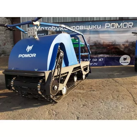 Pomor L-500 1450 K13 Мотобуксировщик в Новосибирске купить по выгодной цене 100kwatt.ru