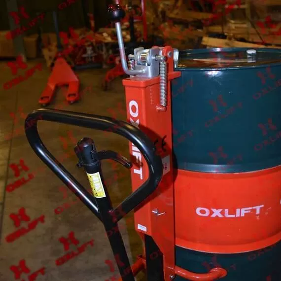 OXLIFT DT-250 Гидравлическая тележка для бочек 250 кг в Новосибирске купить по выгодной цене 100kwatt.ru